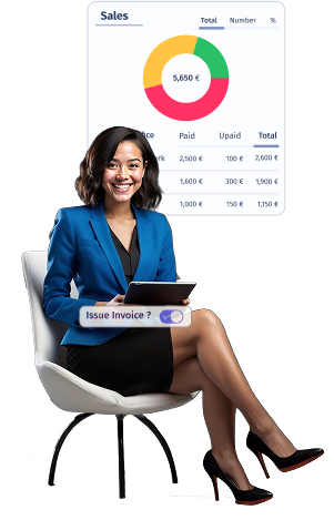 A person using our services